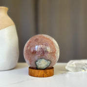 Amethyst Geode Sphere with Stand