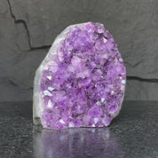 Deep purple amethyst cathedral, 2LB amethyst crystal
