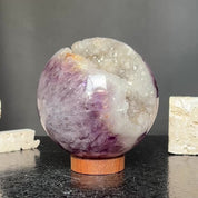 Amethyst quartz crystal