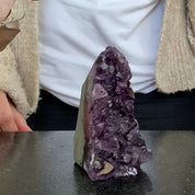 Raw Amethyst Gemstone Rock for sale, Cathedral Amethyst