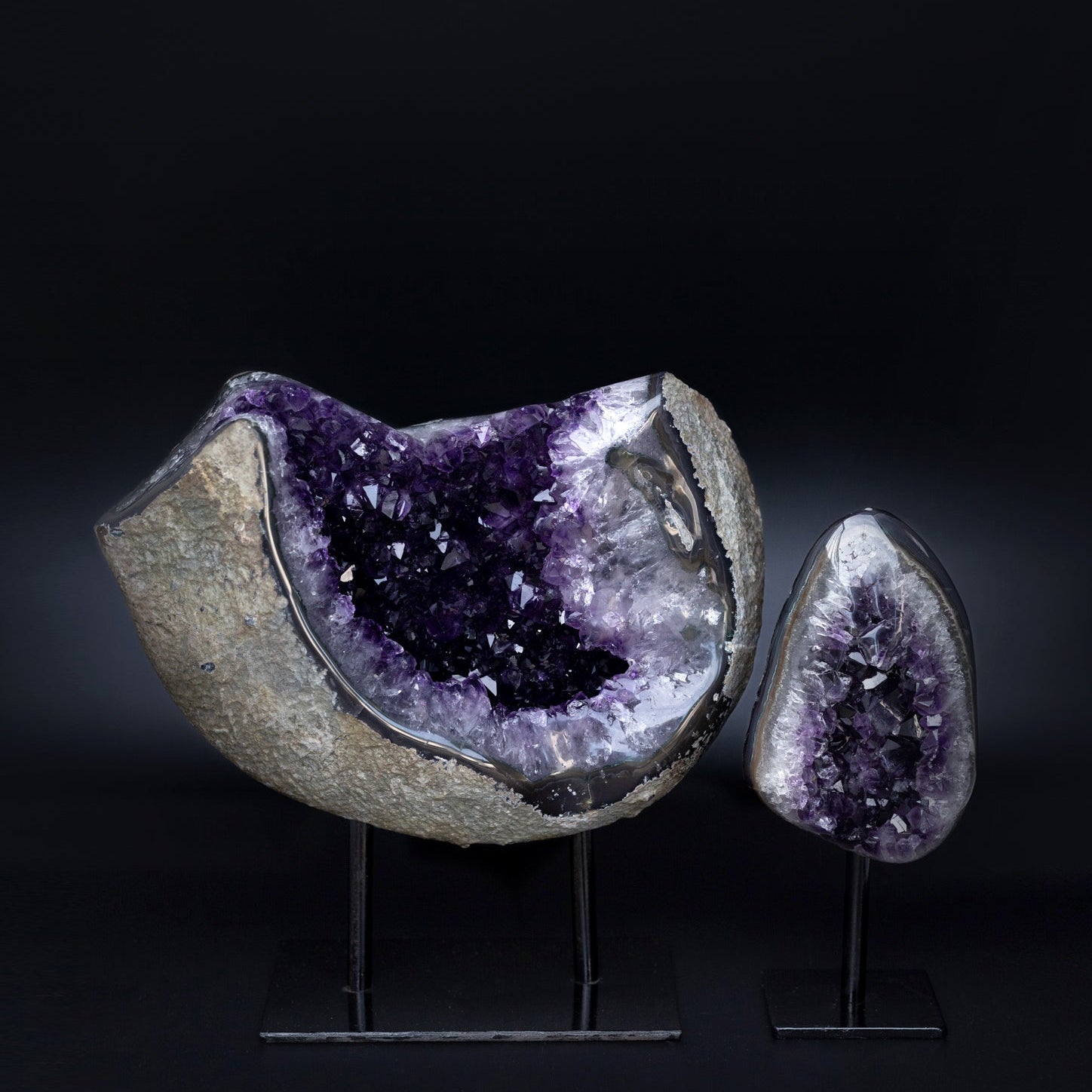 Crystals on Stand