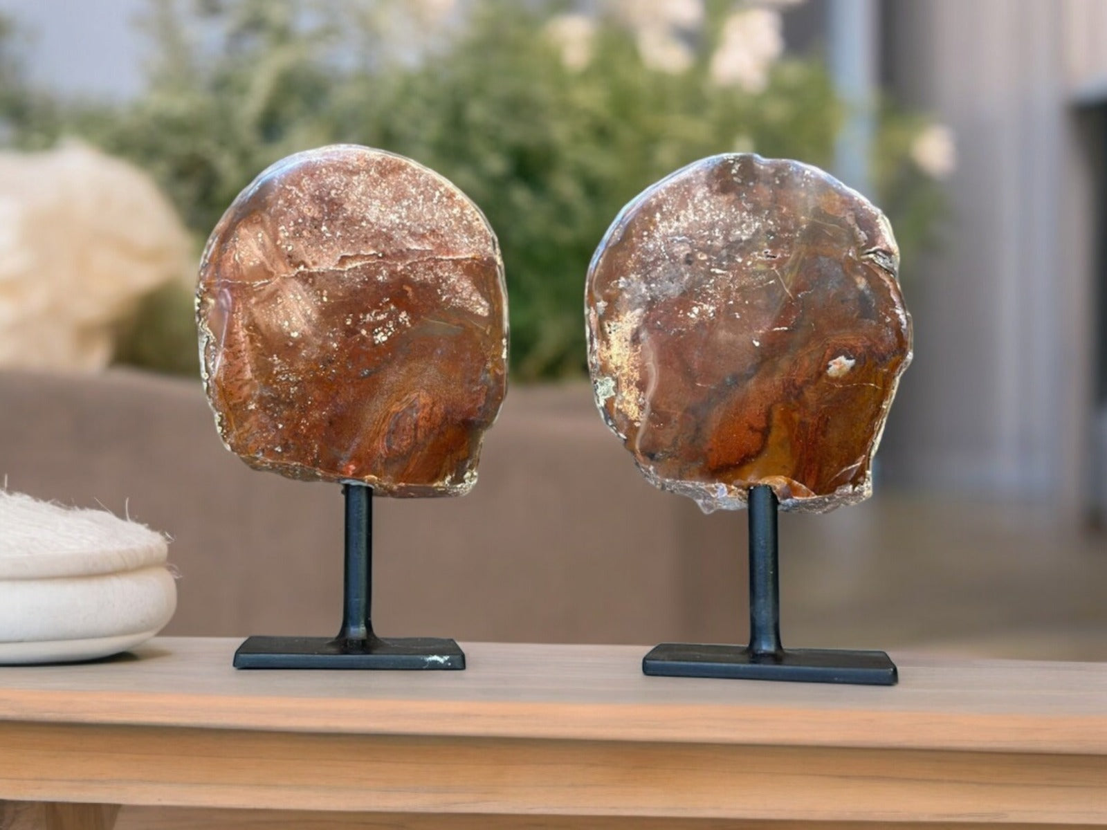 red jasper formation set on displat