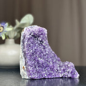 Extra Large Amethyst, Crystal Cluster With Cut Base, 6 to 7 inches amethyst