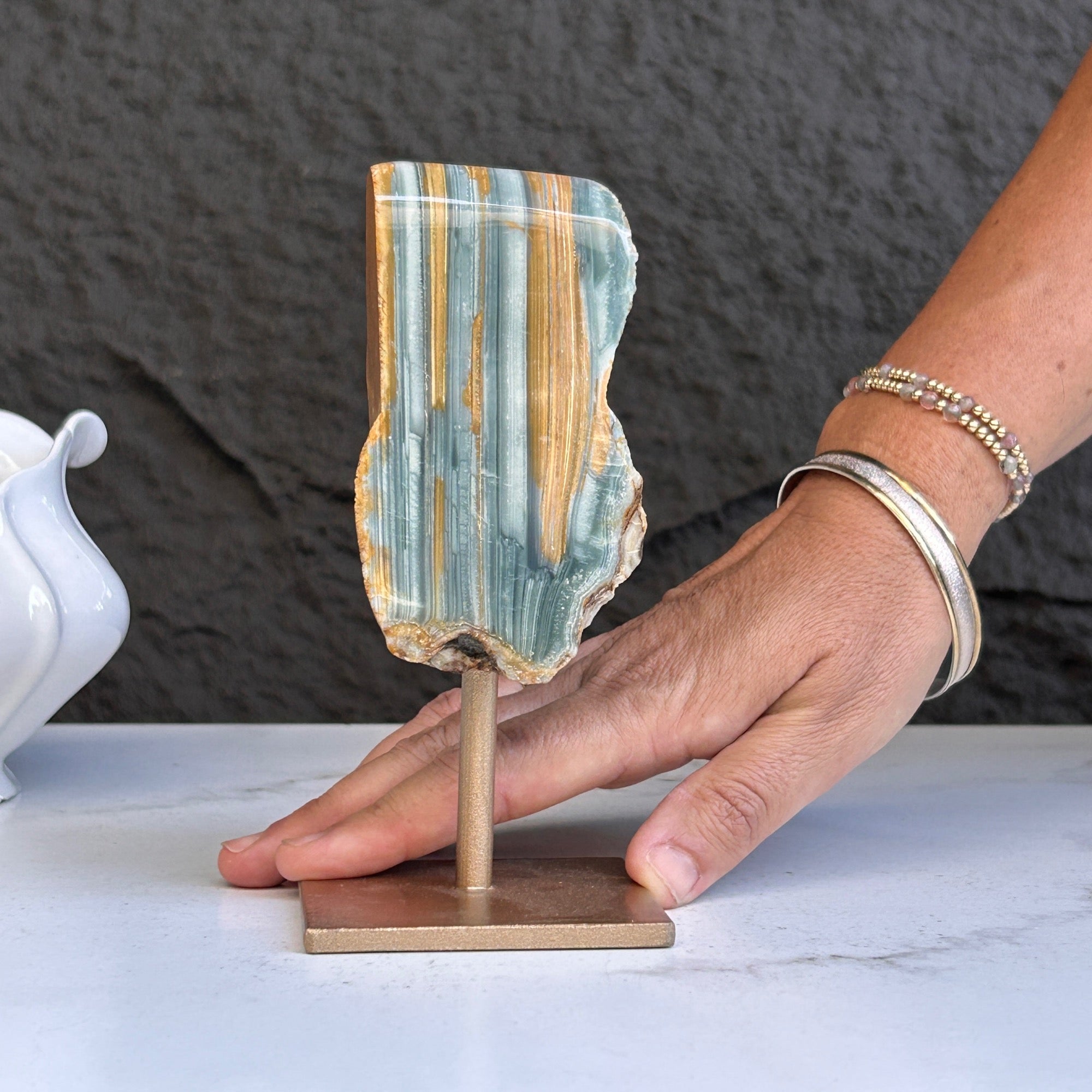 Jasper geode, genuine jasper