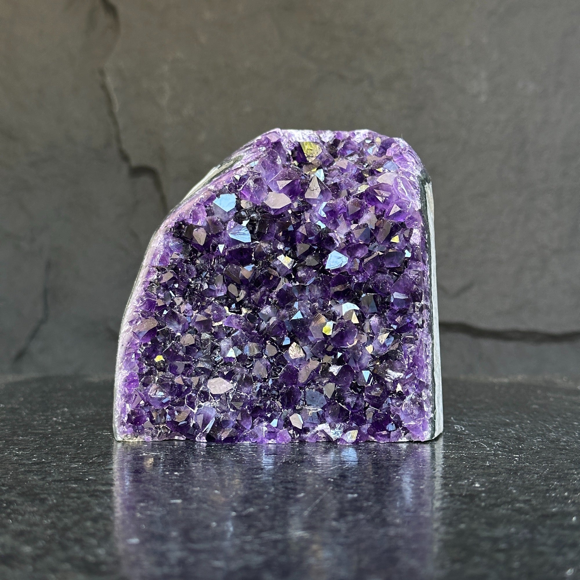 4 Lb Amethyst Cave Geode with Agate formations, Huge Crystal Cluster for Collectors