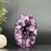 Amethyst Cut Base Crystal, Quartz Geodes, AAA Grade, Amethyst Free Standing Crystal