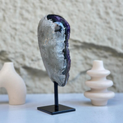 Amethyst, Stunning self standing amethyst with sparkly huge crystals points, Beautiful natural amethyst