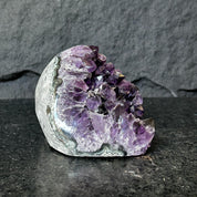 3 Lb Amethyst Cave Geode, 4.5 in tall Huge Crystal Cluster for Collectors