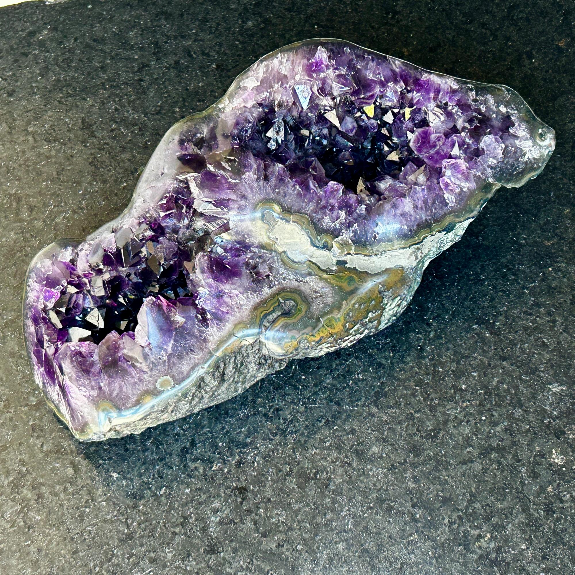 Extra large geode cave, 10 Lb Natural Amethyst crystal, Home Decor Crystal Geode Cave, Tabletop Centerpiece