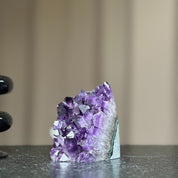 Cut Base Amethyst, Self Standing Crystal Cluster, Free Standing Amethyst
