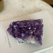 Amethyst cluster for home decor, large crystals amethyst cluster