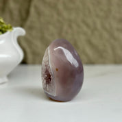 Quartz Crystal Egg Cluster with agate formations, Amazing AAA Quality Geode Cave for collectors