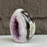Amethyst Geode With Agate & Quartz