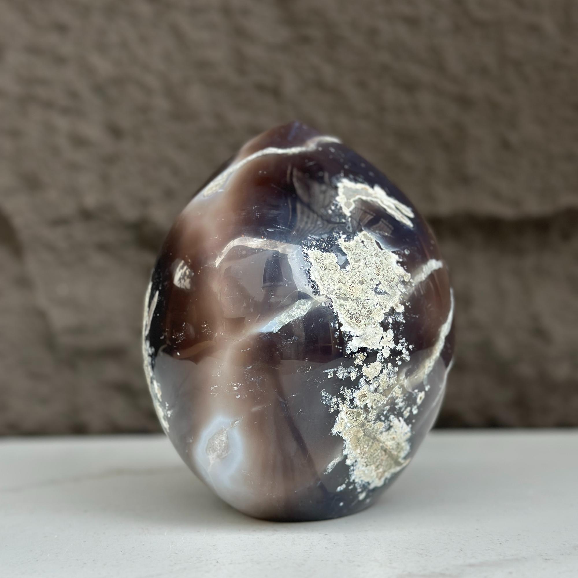Deep Purple Amethyst Geode Cave, Perfect for Home Decor