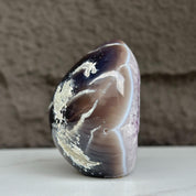 Deep Purple Amethyst Geode Cave, Perfect for Home Decor