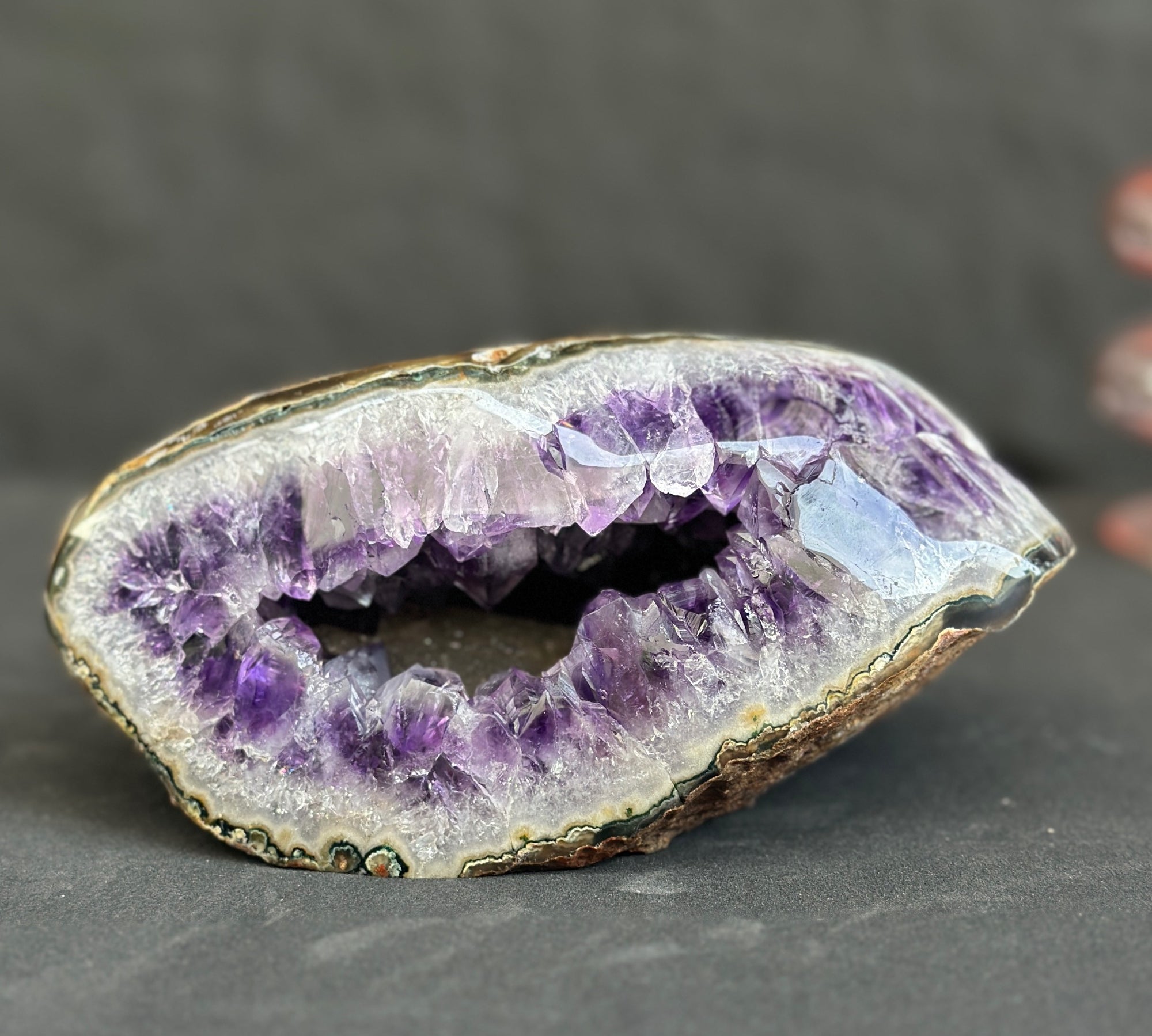 Amethyst geode
