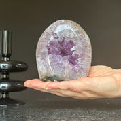 Extra Quality Deep Purple Uruguayan Amethyst Geode Cave