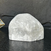 Flat Natural Amethyst Geode Centerpiece With Agate Layers