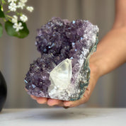 Top Grade Amethyst Geode 4 Lb (1.8 Kg) and 5 inches Tall