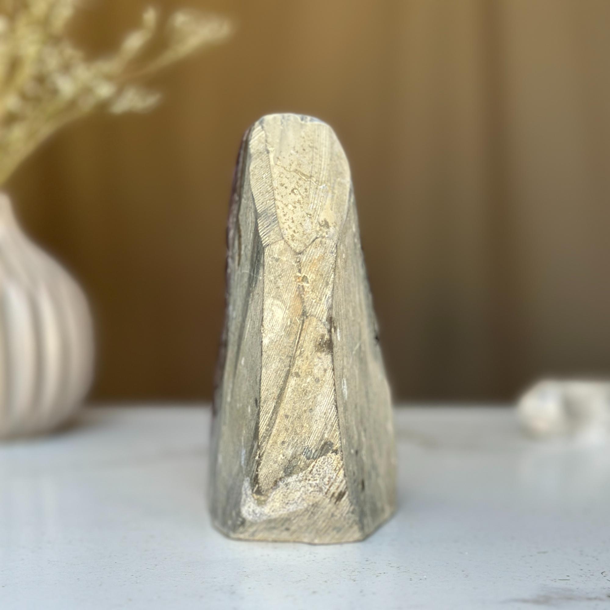 Amethyst Crystal rare find, amethyst with polished edges, Amethyst cathedral