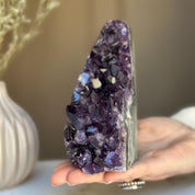 Amethyst Crystal rare find, amethyst with polished edges, Amethyst cathedral