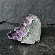 3 Lb Amethyst Cave Geode, 4.5 in tall Huge Crystal Cluster for Collectors