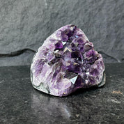 3 Lb Amethyst Cave Geode, 4.5 in tall Huge Crystal Cluster for Collectors