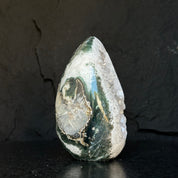 Outstanding Natural Quartz Amethyst Crystal Geode, Amethyst Egg for collectors