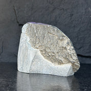 Amethyst and agate geode, amethyst crystal geode