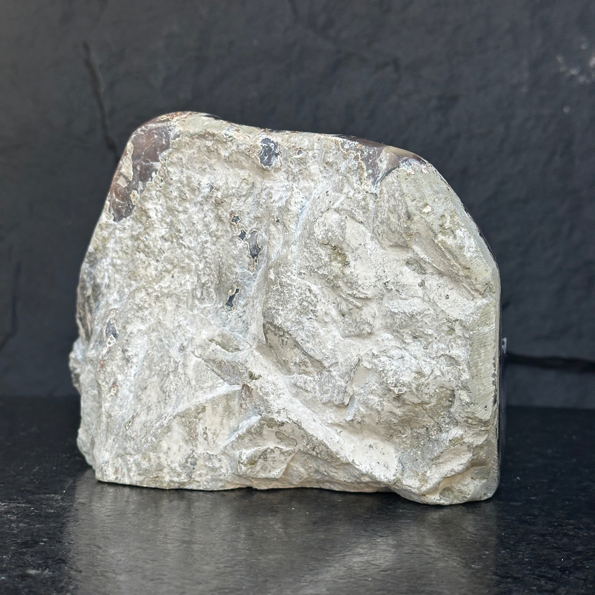 Large Amethyst Geode Cave with Agate edges, Unique Home Decor Crystal, High Quality Quartz, Crystal centerpiece