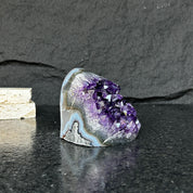 Amethyst cathedral geode, Amethyst self standing, Real amethyst