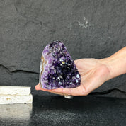 Large Amethyst geode, Unique crystal cluster with Agate formations