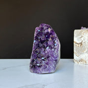 Large Amethyst geode, Unique crystal cluster with Agate formations
