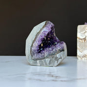 Large amethyst geode with FREE GIFT BOX, Mindfulness gift