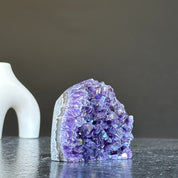 Amethyst cave, crystal purple amethyst