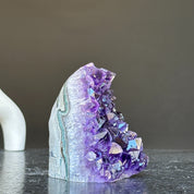 Amethyst raw stone, Cathedral amethyst, large crystal cluster