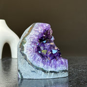 Large crystals, Amethyst geode, Anxiety relief, Stay safe gift