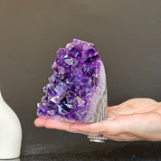 Amethyst raw stone, Cathedral amethyst, large crystal cluster