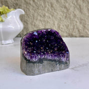 Amethyst raw stone, Cathedral amethyst, large crystal cluster