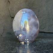 Incredible Deep Purple Amethyst Stone, Egg shaped crystal piece, AAA amethyst quality Oval Full polished Crystal
