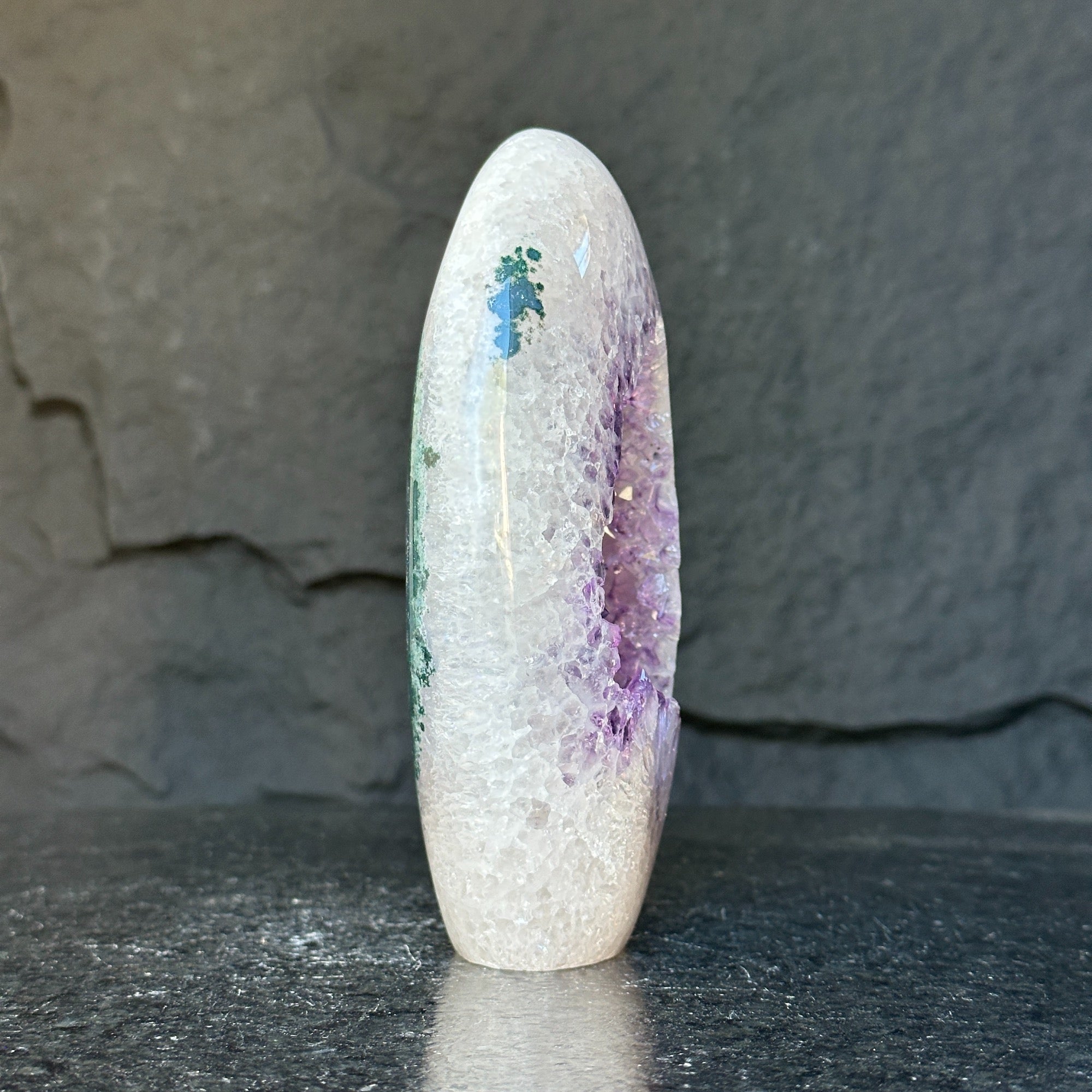 Amethyst Geode Cave, Large Cave shaped, wonderful piece for collectors, Full polished, Stunning decor Crystal