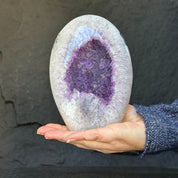Amethyst Geode Cave, Large Cave shaped, wonderful piece for collectors, Full polished, Stunning decor Crystal