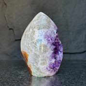 Outstanding Natural Amethyst Crystal Geode, Amethyst Egg for collectors