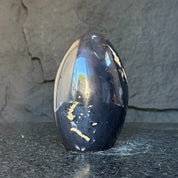 Crystal Geode, home decor with crystals, quartz and amethyst find, Amethyst with agate egg shaped