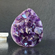 Extra Large Amethyst Geode Cave, Oval shaped Full polished stone, Stunning decor piece, Giant Crystal