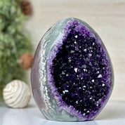 Amethyst cathedral stone for home decor, stunning AAA grade geode from Uruguay