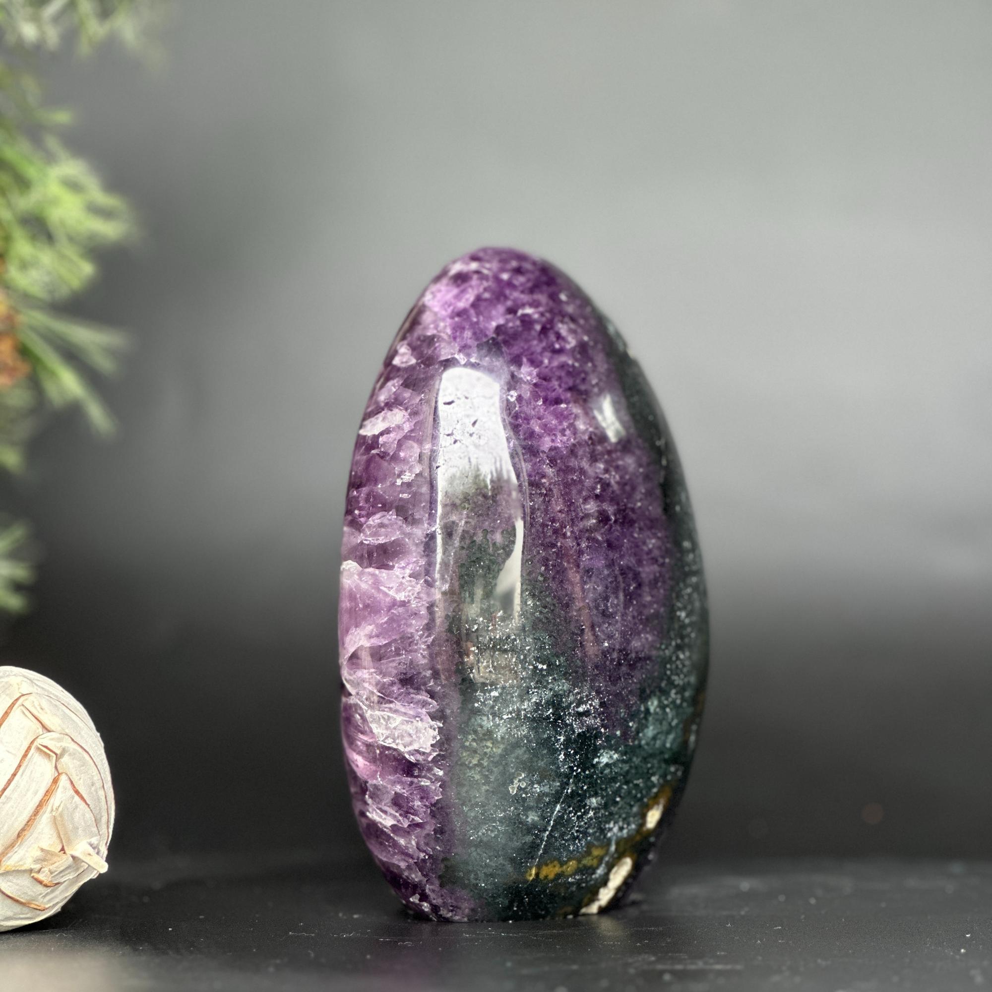 Amethyst Cut Base Crystal, Quartz Geodes, AAA Grade, Amethyst Free Standing Crystal