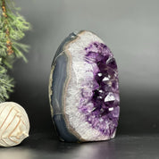Amethyst cathedral stone for home decor, stunning AAA grade geode from Uruguay