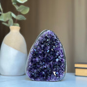 Large amethyst geode with FREE GIFT BOX, Mindfulness gift