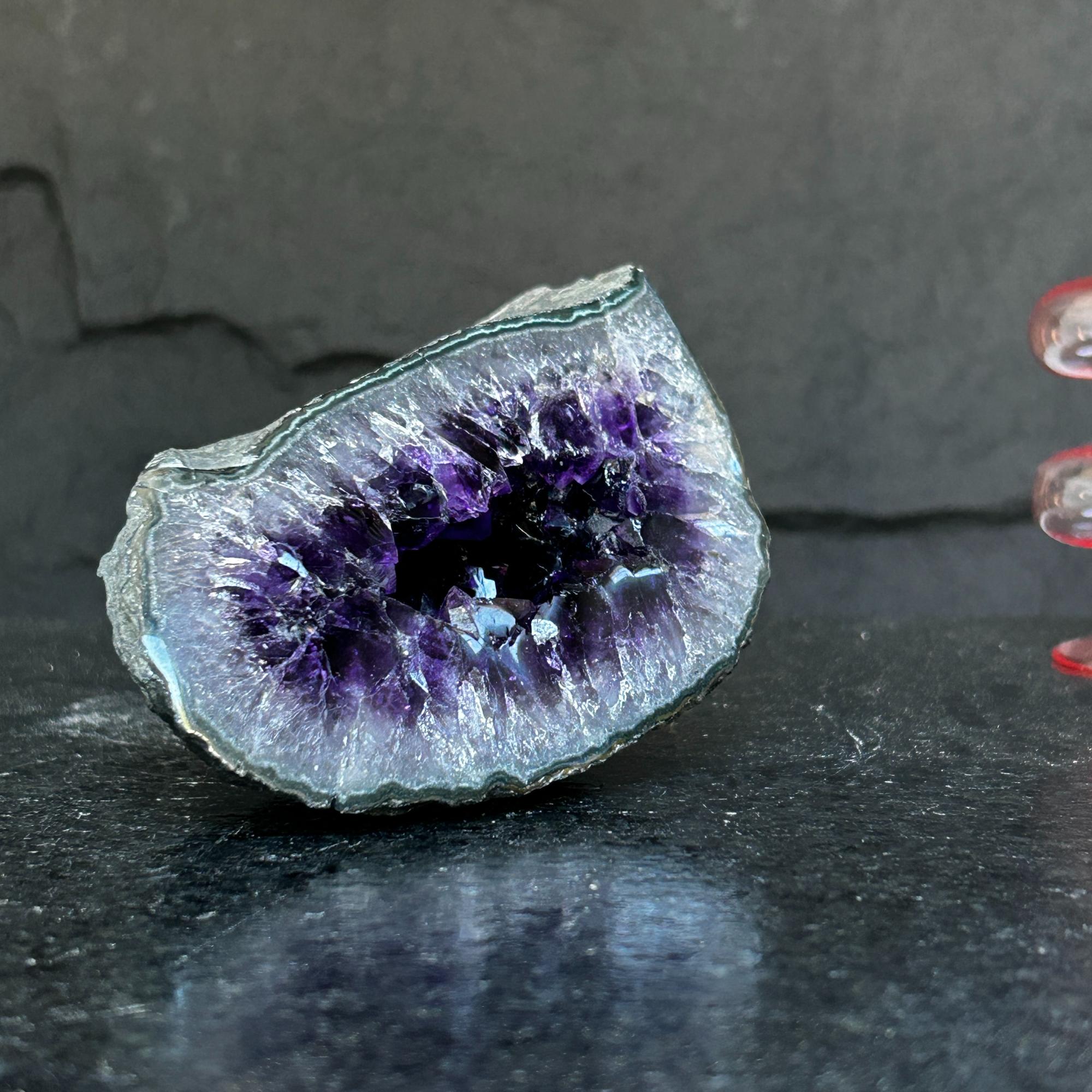 Large crystal amethyst